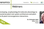 Phenomics Webinars banner